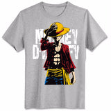 Cute Unicorn One Piece Luffy T shirt casual cotton tshirt homme O neck streetwear man t-shirt boys clothes anime summer top tees