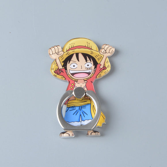 Anime One Piece Luffy Straw Hat Sanji 360 Degree Metal Finger