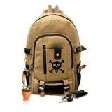 Anime One Piece male and female students campus leisure fashion backpack travel backpack