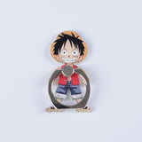 Anime One Piece Luffy Straw Hat Sanji 360 Degree Metal Finger