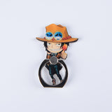 Anime One Piece Luffy Straw Hat Sanji 360 Degree Metal Finger