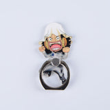 Anime One Piece Luffy Straw Hat Sanji 360 Degree Metal Finger