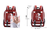 Anime One Piece Luffy Teenagers Backpack Rucksack