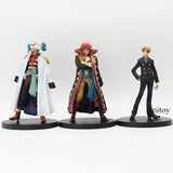 Anime One Piece DX The Grandline Men vol.7 SANJI BUGGY EUSTASS CAPTAIN KID PVC Figure