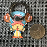 1 Pc Hot sale Japanese Anime Action Figures Toy One Piece Luffy  360 Degree Metal Finger Ring Holder Case for phone