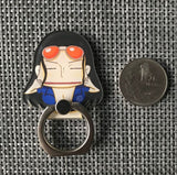 1 Pc Hot sale Japanese Anime Action Figures Toy One Piece Luffy  360 Degree Metal Finger Ring Holder Case for phone