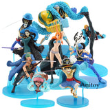 One Piece Figure Luffy Nami Franky Brook Robin Sanji Roronoa Zoro Tony Chopper Usopp Figure