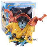 Anime One Piece Figure One Piece Jinbe Sitting Ver. PVC Statue Figure