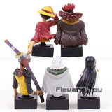 Anime One Piece Bust Luffy Law Boa Hancock Silvers Rayleigh Eustass Kid Statue