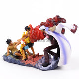 Anime One Piece The Death Of Ace Luffy & Ace VS Sakazuki