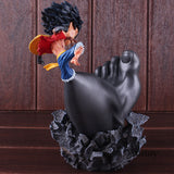 Anime One Piece Action Figure Luffy Doll Monkey D Luffy Gear Third Big Foot