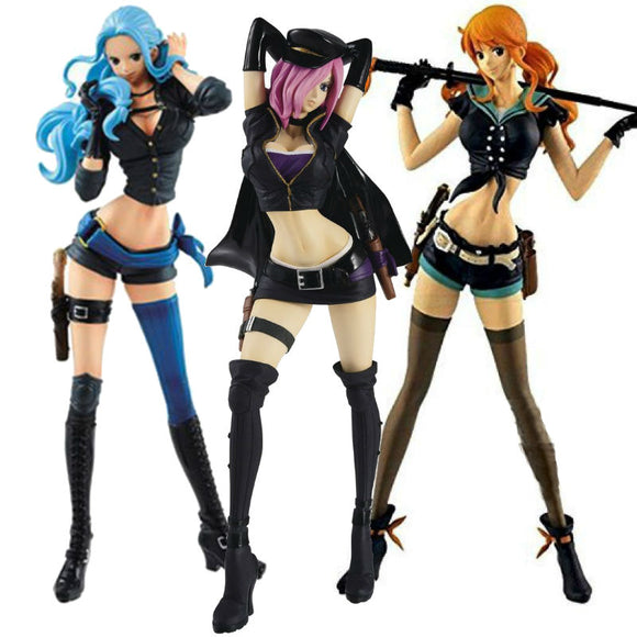 ONE PIECE FLAG DIAMOND SHIP NAMI vivi Vinsmoke. Reiju CODE B figure