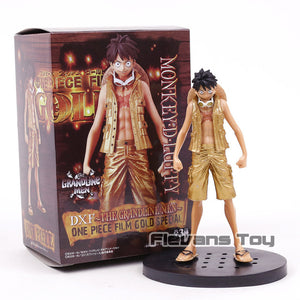 Anime One Piece Film Gold Special DXF The Grandline Men Luffy Zoro Sanji Figure