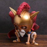 Anime One Piece Monkey D Luffy Gladiator Lucy Figure