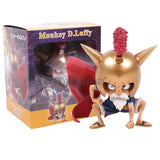 Anime One Piece Monkey D Luffy Gladiator Lucy Figure