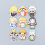 Anime Action Figures Toy One Piece Luffy Zoro Ring Holder Case for iphone Xiaomi