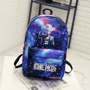 Night Light Cool Backpack Canvas Backpacks School Bags