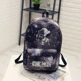 Night Light Cool Backpack Canvas Backpacks School Bags