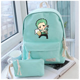 Anime One Piece Cosplay Anime student campus men and women backpack