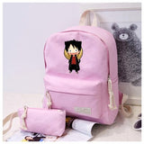 Anime One Piece Cosplay Anime student campus men and women backpack