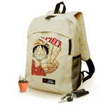 Anime One Piece Cosplay Student campus leisure large capacity backpack men and women backpack