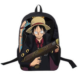 Anime One Piece Cosplay Kindergarten baby child 4-5-6 year old bag high capacity backpack