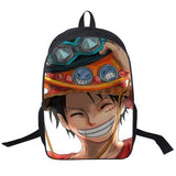 Anime One Piece Cosplay Kindergarten baby child 4-5-6 year old bag high capacity backpack