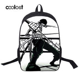 Anime One Piece Cosplay Kindergarten baby child 4-5-6 year old bag high capacity backpack