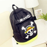 Anime One Piece Cosplay Cartoon cute second female middle school student cartoon backpack birthday gift