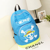 Anime One Piece Cosplay Cartoon cute second female middle school student cartoon backpack birthday gift