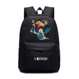 Anime One Piece Cosplay Monkey D Luffy Cos Cartoon student backpack men and women