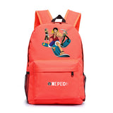 Anime One Piece Cosplay Monkey D Luffy Cos Cartoon student backpack men and women