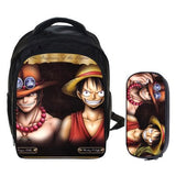 Anime One Piece Cosplay Anime student campus leisure travel backpack