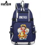 Anime One Piece Backpack Boys Girls