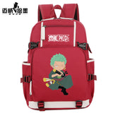 Anime One Piece Backpack Boys Girls