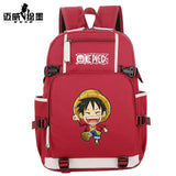 Anime One Piece Backpack Boys Girls