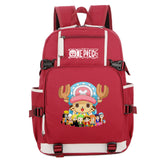 Anime One Piece Backpack Boys Girls