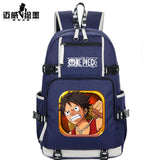 Anime One Piece Backpack Boys Girls