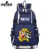 Anime One Piece Backpack Boys Girls