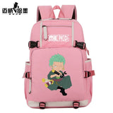 Anime One Piece Backpack Boys Girls