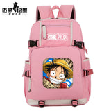 Anime One Piece Backpack Boys Girls