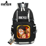 Anime One Piece Backpack Boys Girls