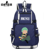 Anime One Piece Backpack Boys Girls