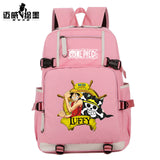 Anime One Piece Backpack Boys Girls