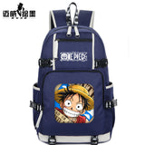 Anime One Piece Backpack Boys Girls