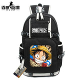 Anime One Piece Backpack Boys Girls